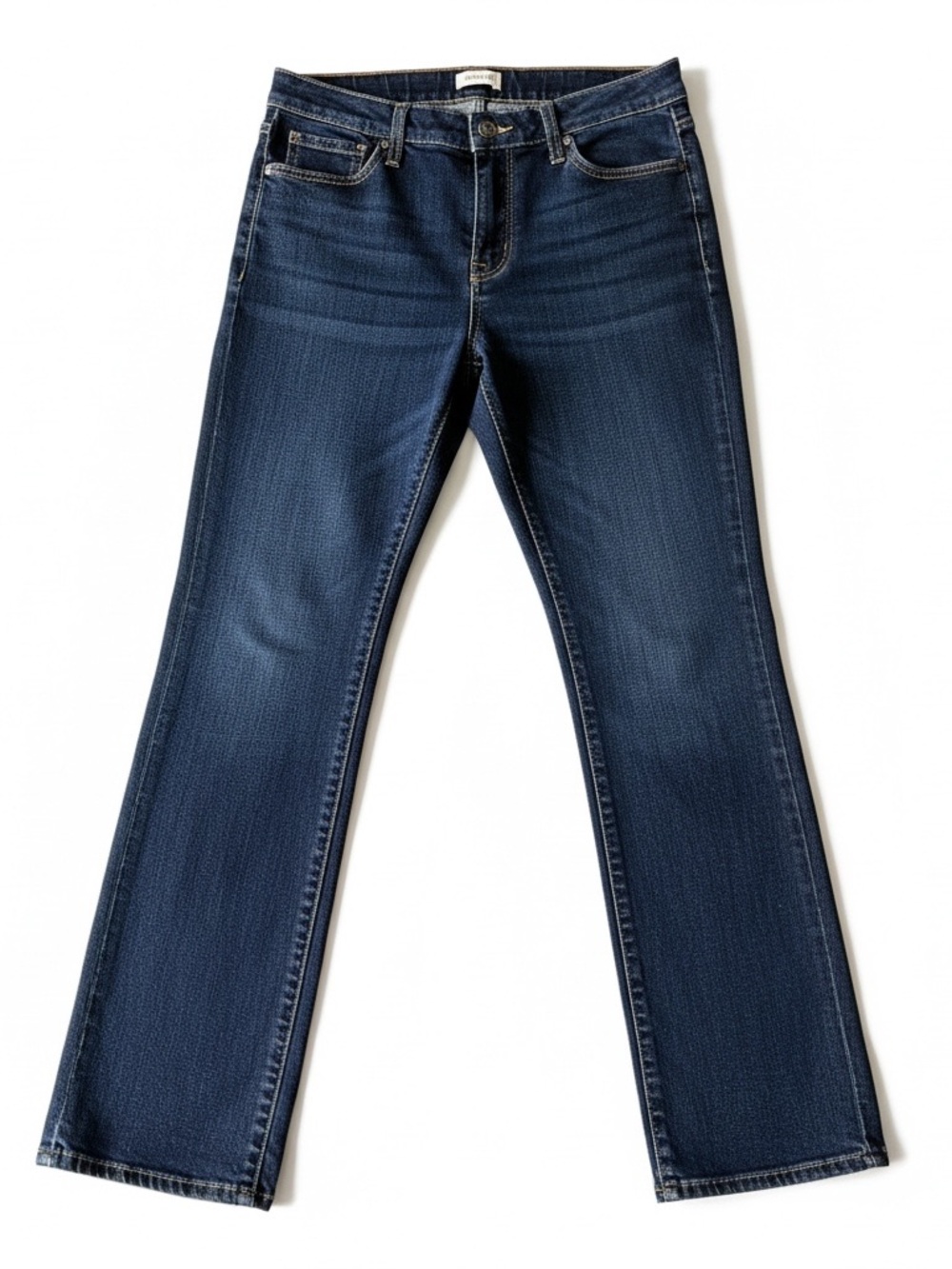 Women's 6  Dark Blue Stretch Jean ((L. New))
